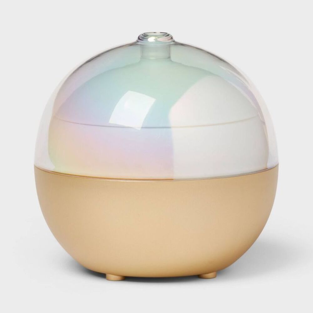 Open Box - Threshold -  Large Round Diffuser Humidifier w/ Iride Gold